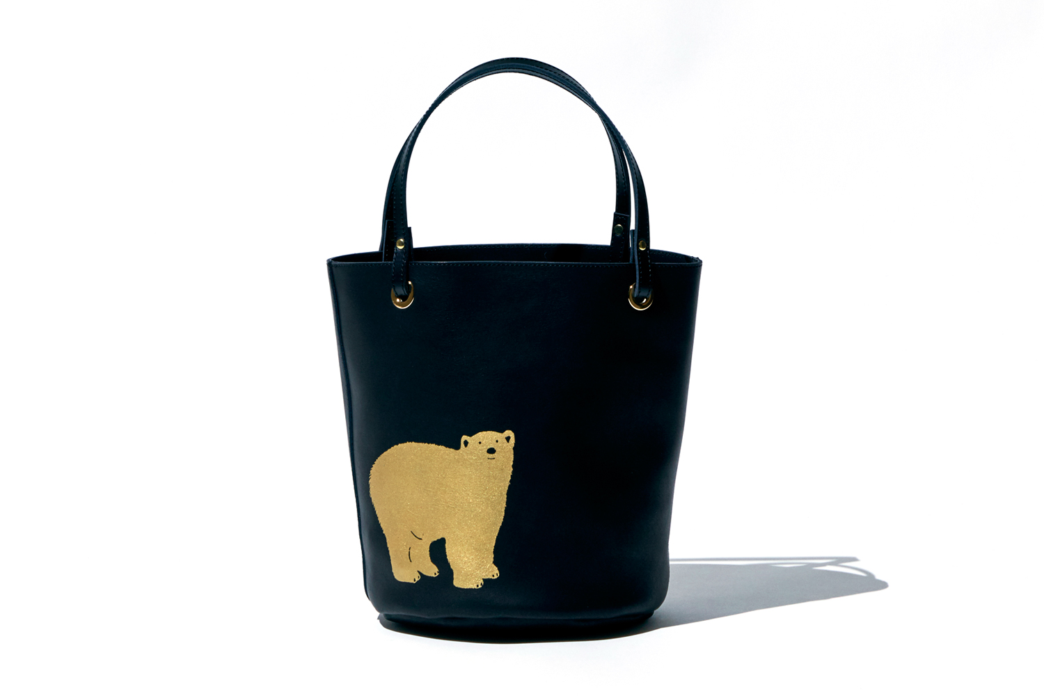 Animal mini bucket（ミニバケツ） シロクマ (11756) | バッグ 革鞄 革